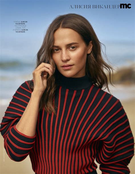 louis vuitton cover bazaar|Alicia Vikander cover interview .